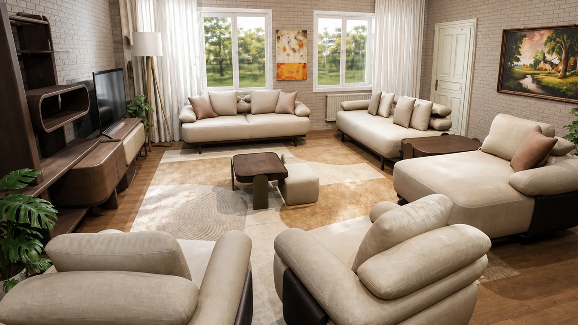 Render sonrası oda görünümü